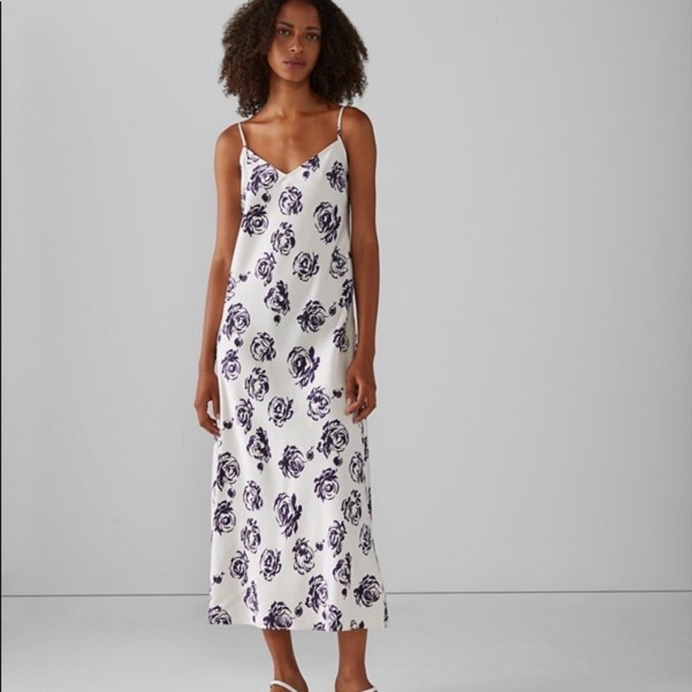 Shinny slip dress